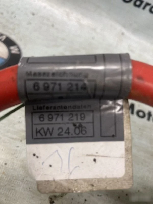 Проводка АКБ BMW 5 E60 - миниатюра 3