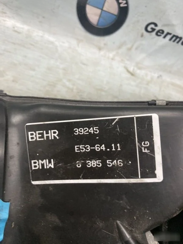 Печка задняя BMW X5 E53 - миниатюра 2