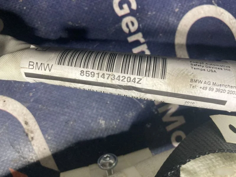 Боковая подушка безопасности правая BMW 5 E61 - миниатюра 5