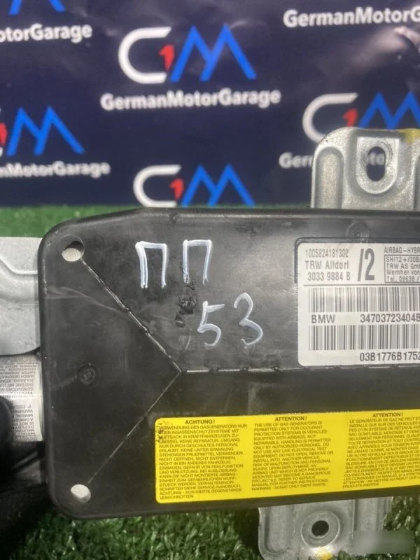 Дверной AirBag передний правый BMW X5 E53 - миниатюра 3