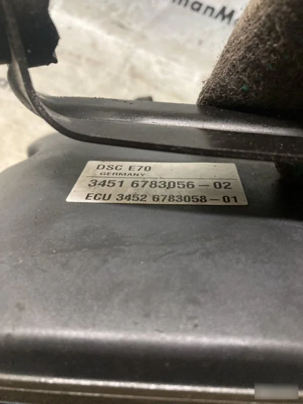 Блок ABS DSC BMW X5 E70 M57 - миниатюра 2