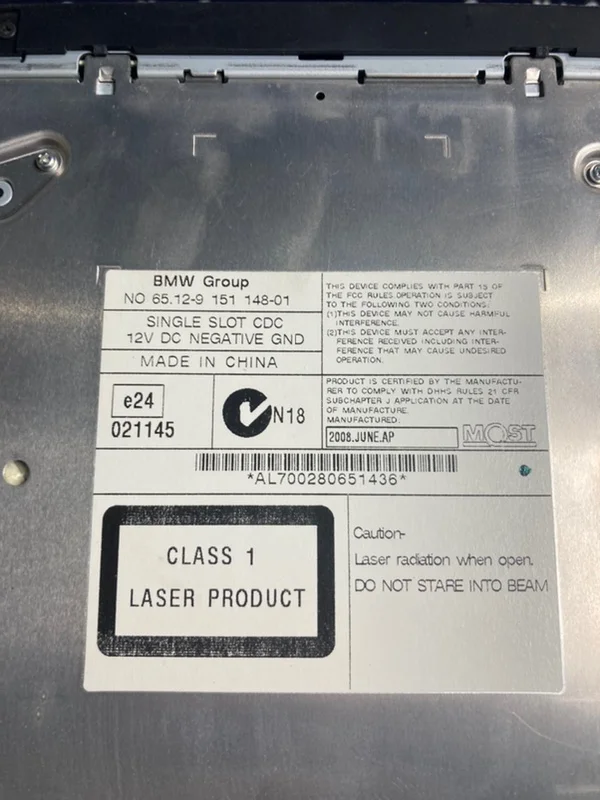 CD-Чейнджер BMW X5 E70 M57 306D5 2008 - миниатюра 4
