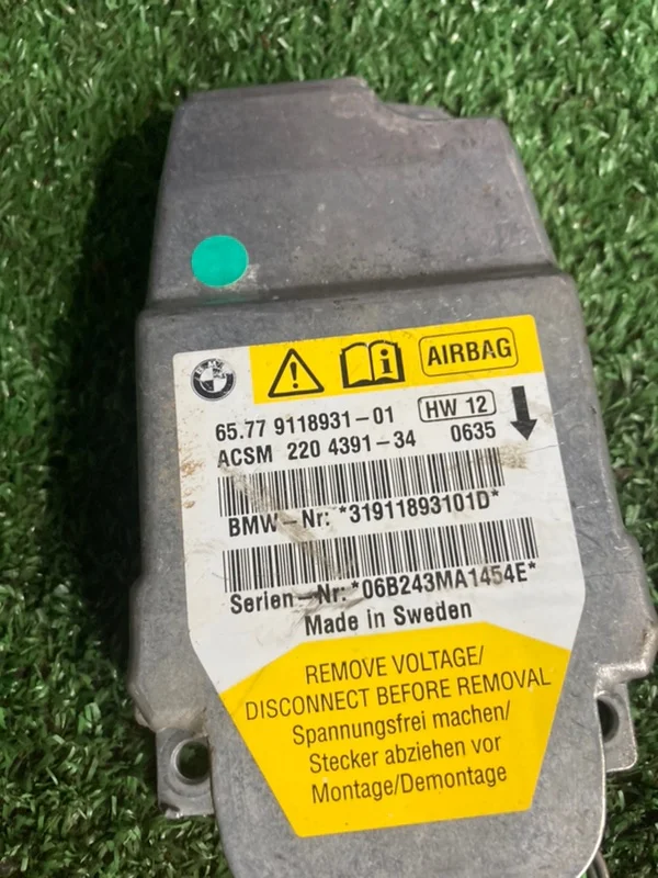 Блок AirBag BMW 5 E61 N52B30A 2006 - миниатюра 2