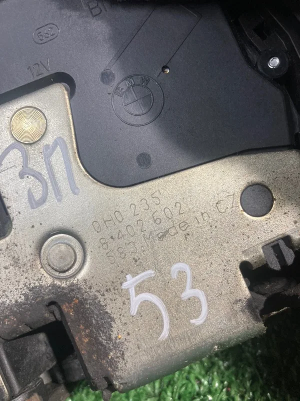 Замок двери задний правый BMW X5 E53 M54B30 306S3 - миниатюра 3