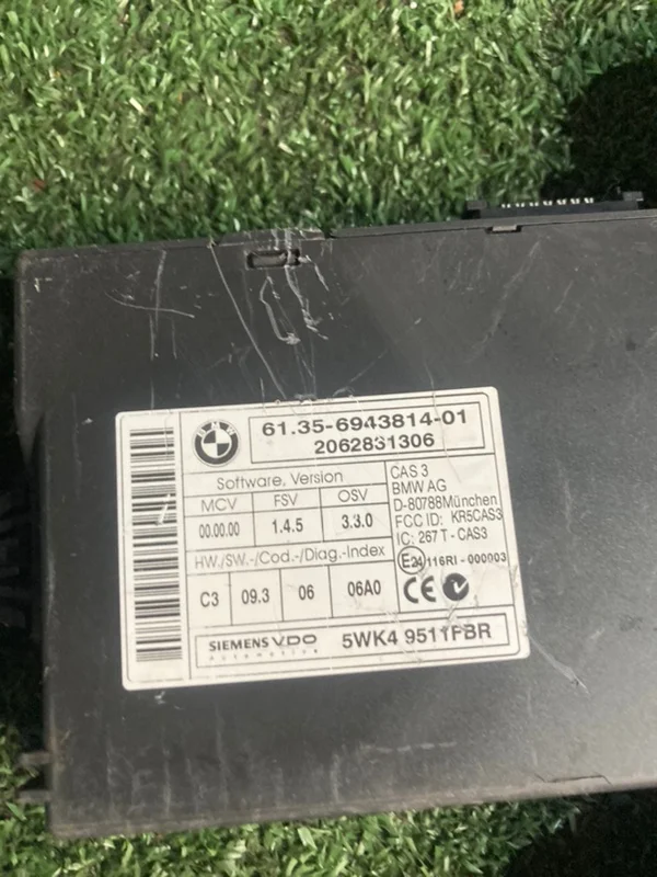 Блок управления ДВС BMW 6 E63 N52B30A 2006 - миниатюра 8