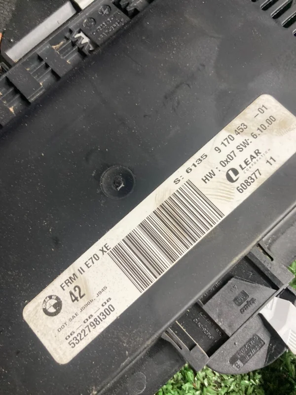 Блок света FRM BMW X5 E70 M57 306D5 2008 - миниатюра 2