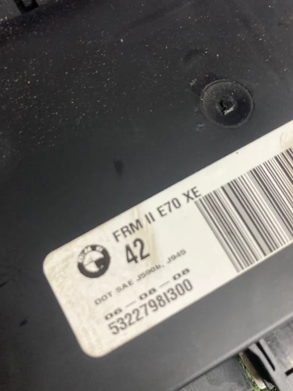 Блок света FRM BMW X5 E70 M57 306D5 2008 - миниатюра 5