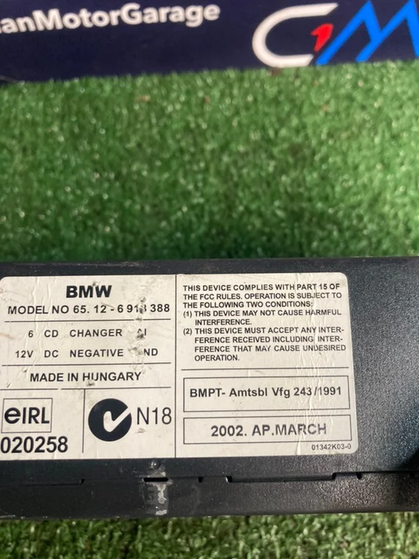 CD-Чейнджер BMW 5 E39 M62B44 448S1 1998 - миниатюра 2