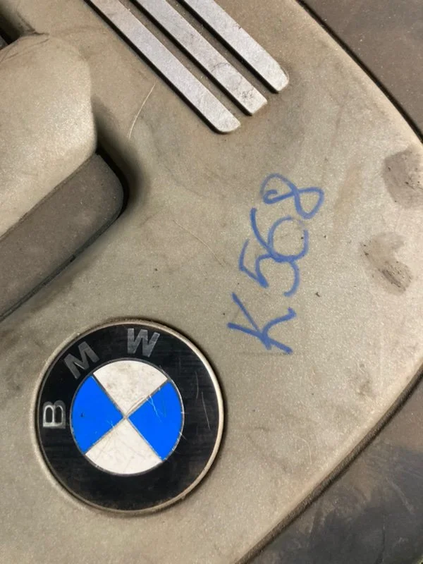 Декоративная крышка двигателя BMW X5 E53 M57 306D2 - миниатюра 2