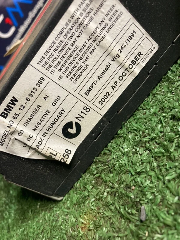 CD-Чейнджер BMW 5 E39 M57 256D1 2002 - миниатюра 2