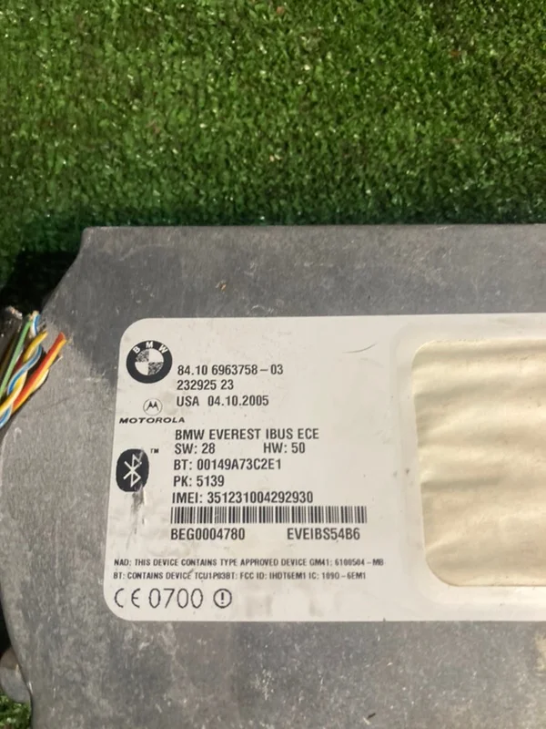 Блок bluetooth BMW X5 E53 M57 306D2 2005 - миниатюра 2