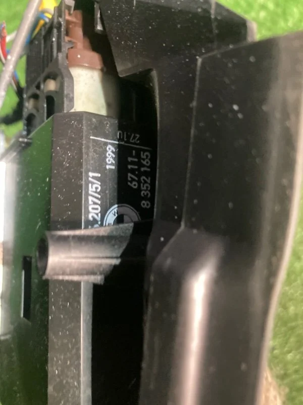 Замок двери передний правый BMW 5 E39 M57 256D1 - миниатюра 5