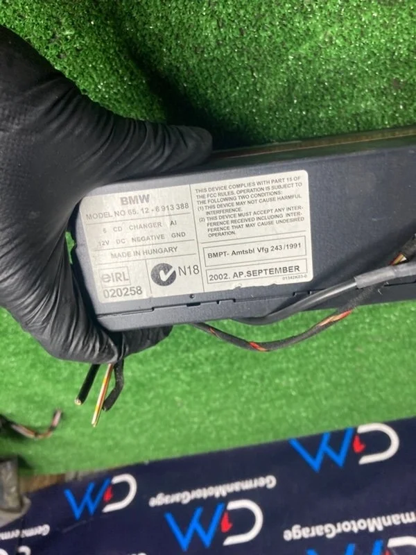 CD-Чейнджер BMW 5 E39 M54B30 306S3 M54B30 - миниатюра 6