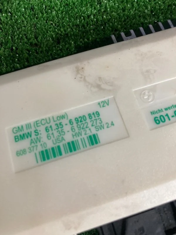 Блок комфорта GM BMW 5 E39 M54B30 306S3 M54B30 - миниатюра 2
