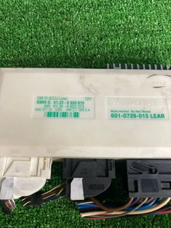Блок комфорта GM BMW 5 E39 M54B30 306S3 M54B30 - миниатюра 3