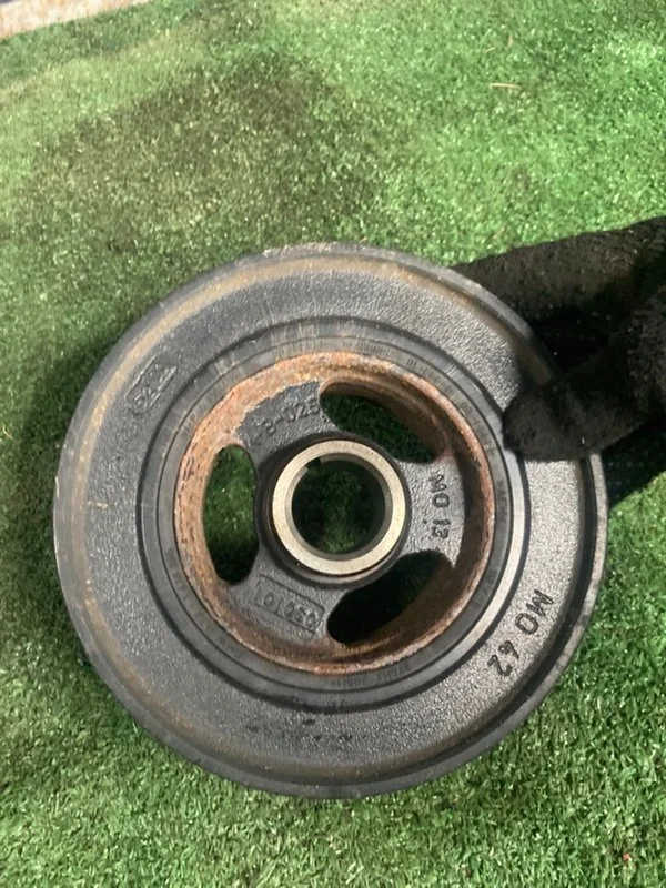 Шкив коленвала демпфер BMW 3 E46 256S5 M54B25 2001 - миниатюра 3