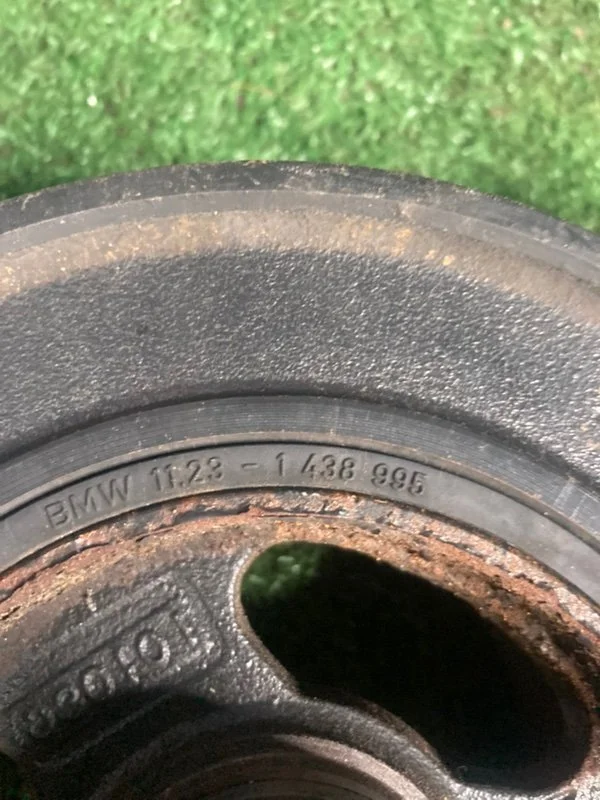 Шкив коленвала демпфер BMW 3 E46 256S5 M54B25 2001 - миниатюра 5