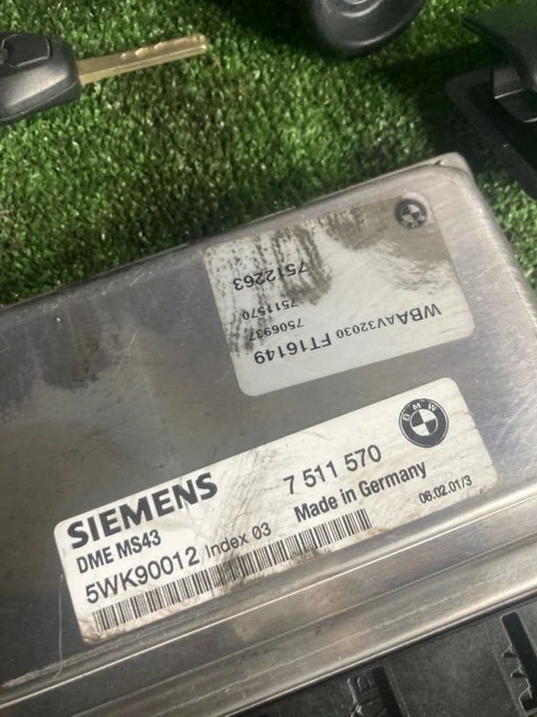 Блок управления двигателем BMW 3 E46 256S5 M54B25 - миниатюра 2