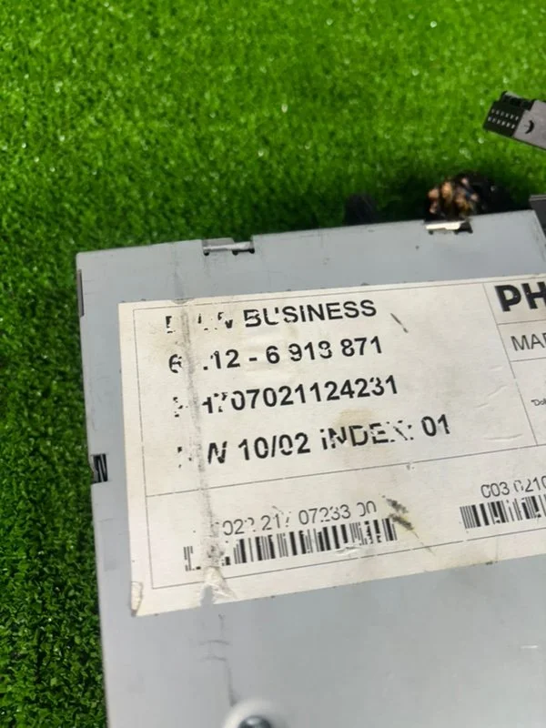 Магнитола BMW X5 E53 M57 306D1 2002 - миниатюра 4
