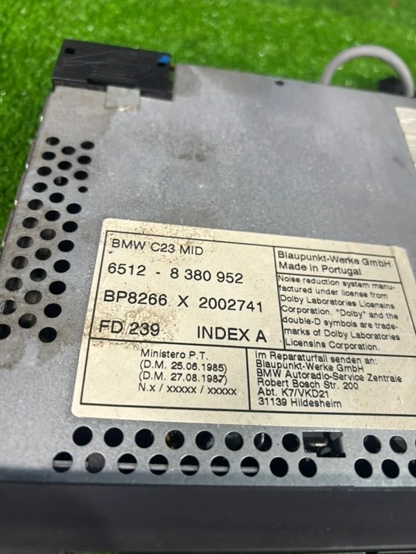 Магнитола BMW 7 E38 358S2 M62B35 1999 - миниатюра 7