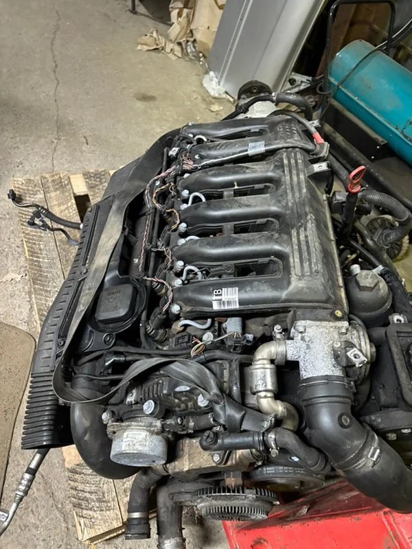 Двигатель BMW 3 E46 КУПЭ M57 306D2 2004 - миниатюра 8