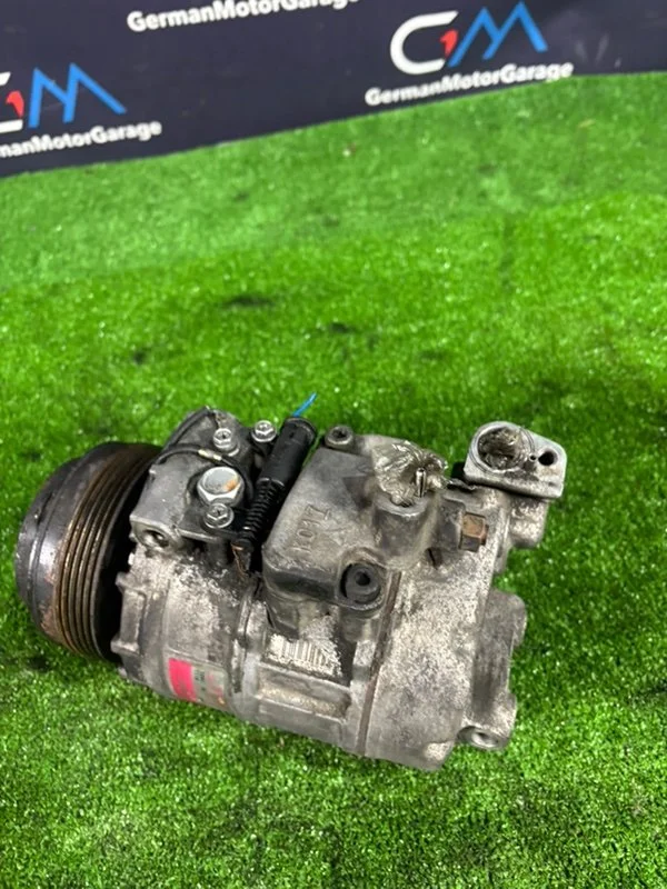 Компрессор кондиционера BMW 7 E38 358S2 M62B35 - миниатюра 4