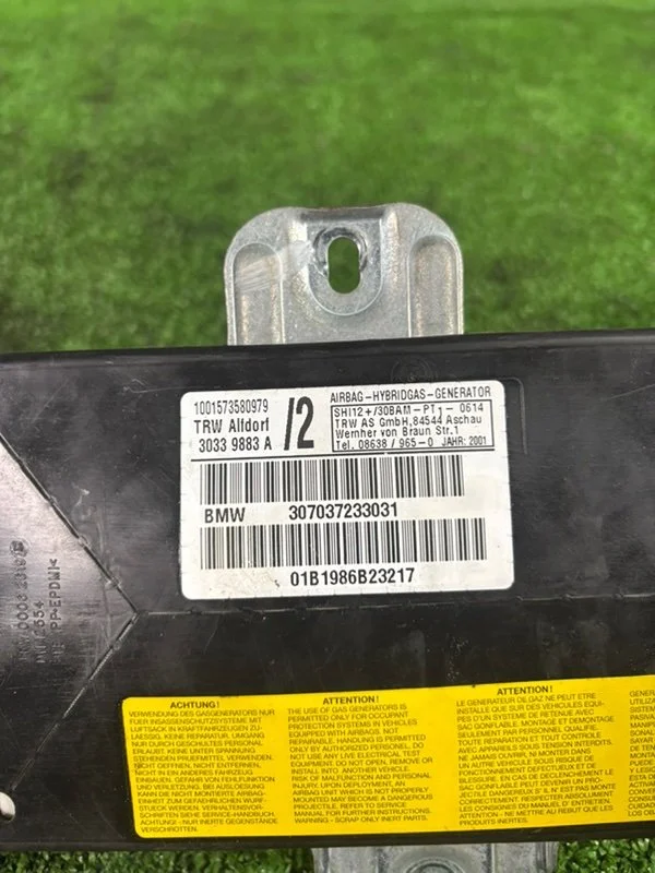 Подушка безопасности в дверь передняя левая BMW X5 - миниатюра 3