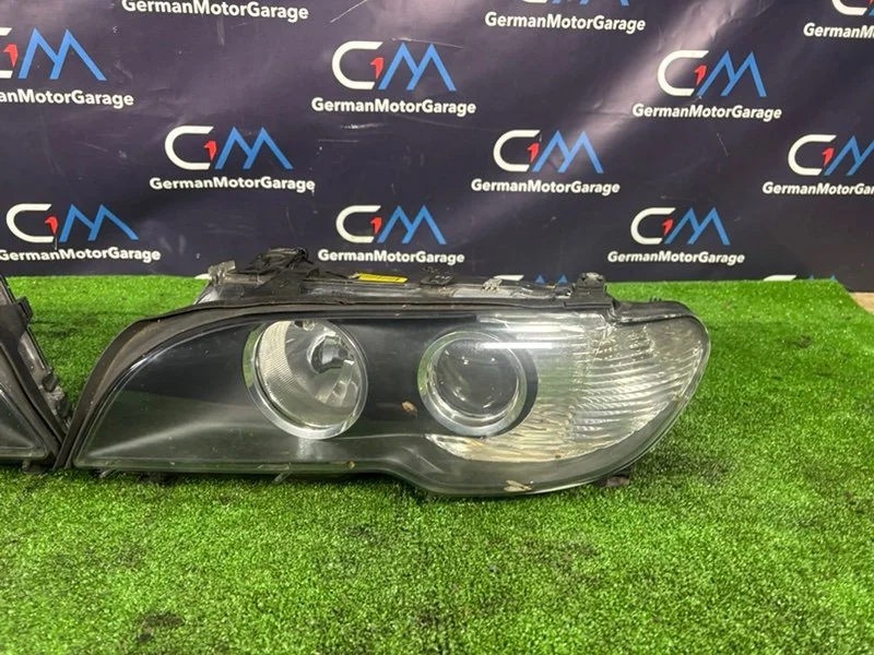 Фары галоген BMW 3 E46 КУПЭ M54B22 226S1 2004 - миниатюра 3