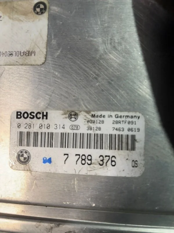 Блок управления ДВС bmw 5 E39 M57 306D1 2001 - миниатюра 6