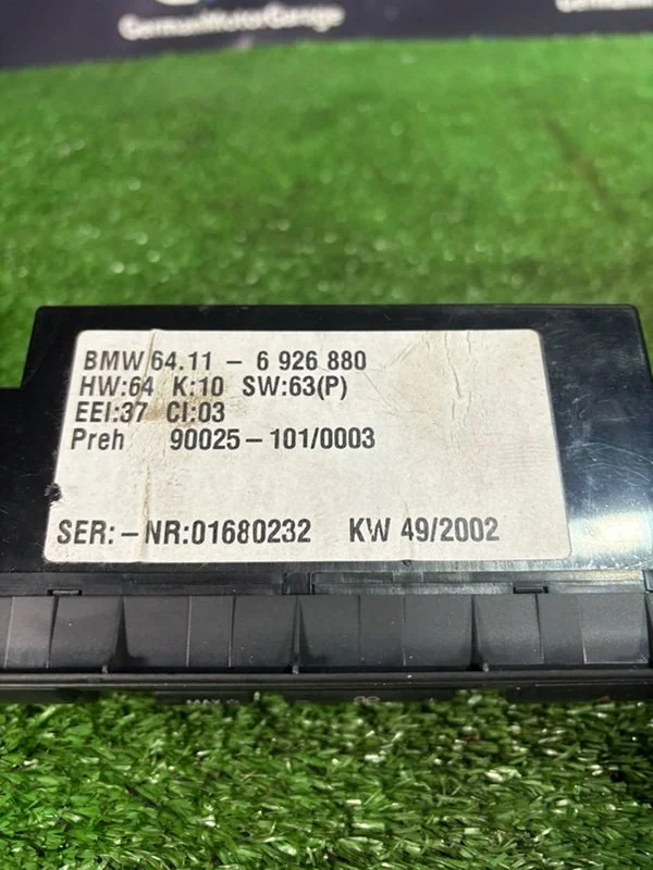 Блок климата 12 пинов! BMW X5 E53 M54B30 306S3 - миниатюра 5