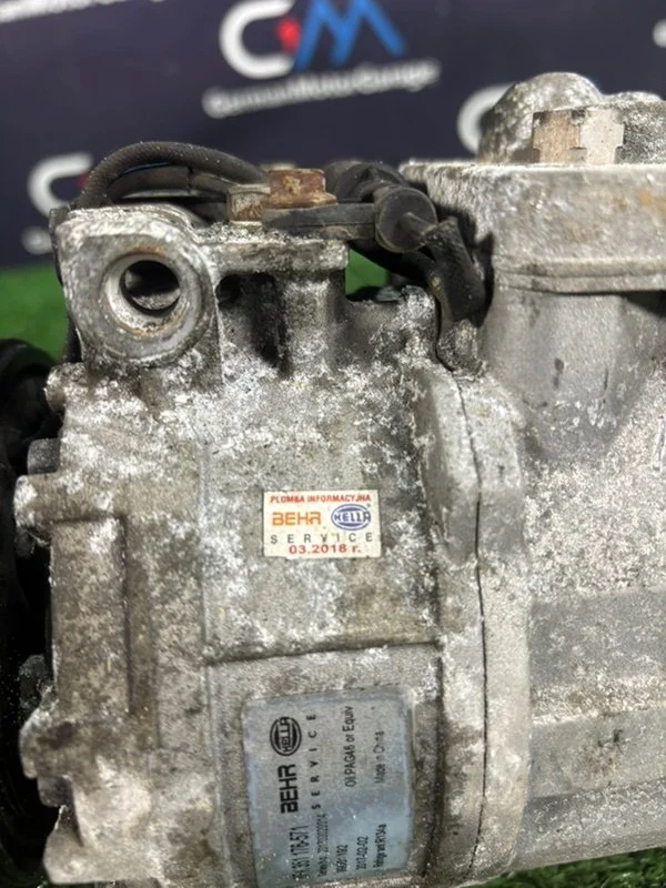 Компрессор кондиционера BMW X5 E53 M54B30 306S3 - миниатюра 6