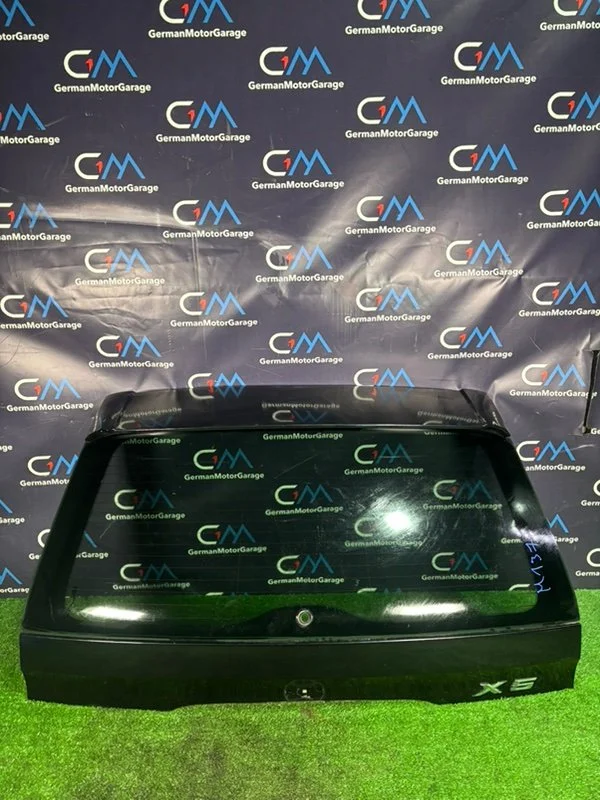 Крышка багажника со стеклом BMW X5 E53 M54B30 - изображение 1