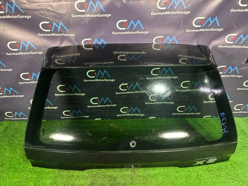 Крышка багажника со стеклом BMW X5 E53 M54B30 - миниатюра 4