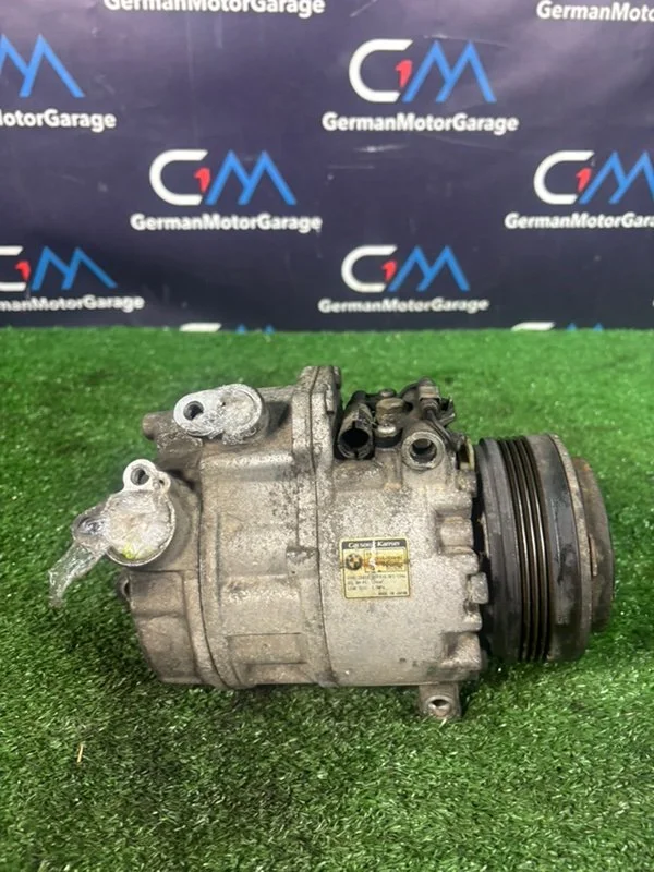 Компрессор кондиционера BMW X5 E53 M54B30 306S3 - миниатюра 3