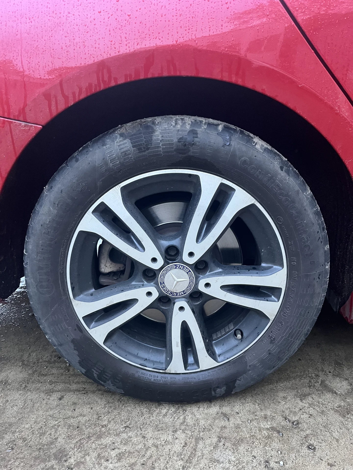 Литые диски R16 Mercedes-Benz - изображение 1