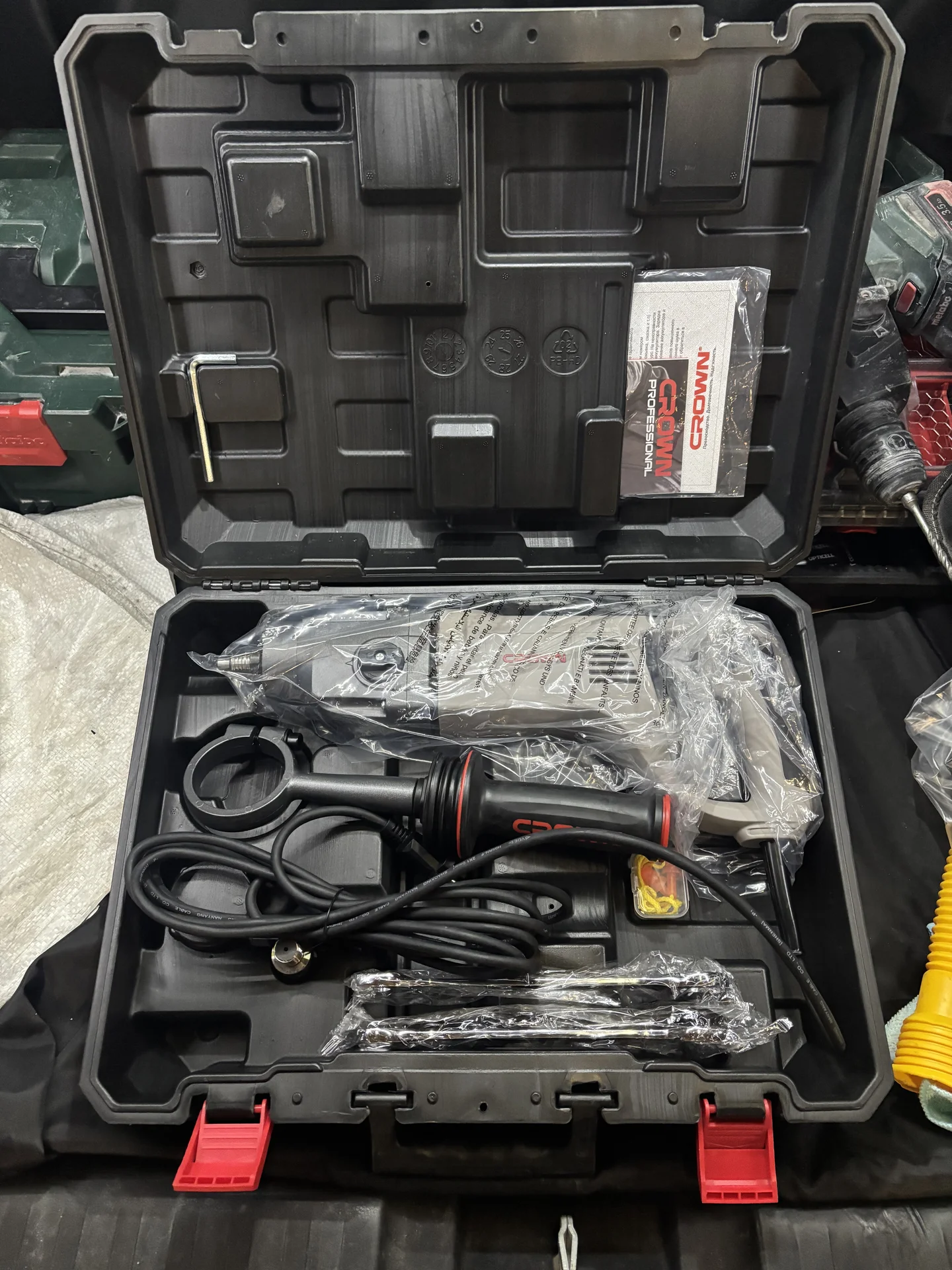 Сетевая дрель с микроударом Crown CT32072DH BMC - миниатюра 3