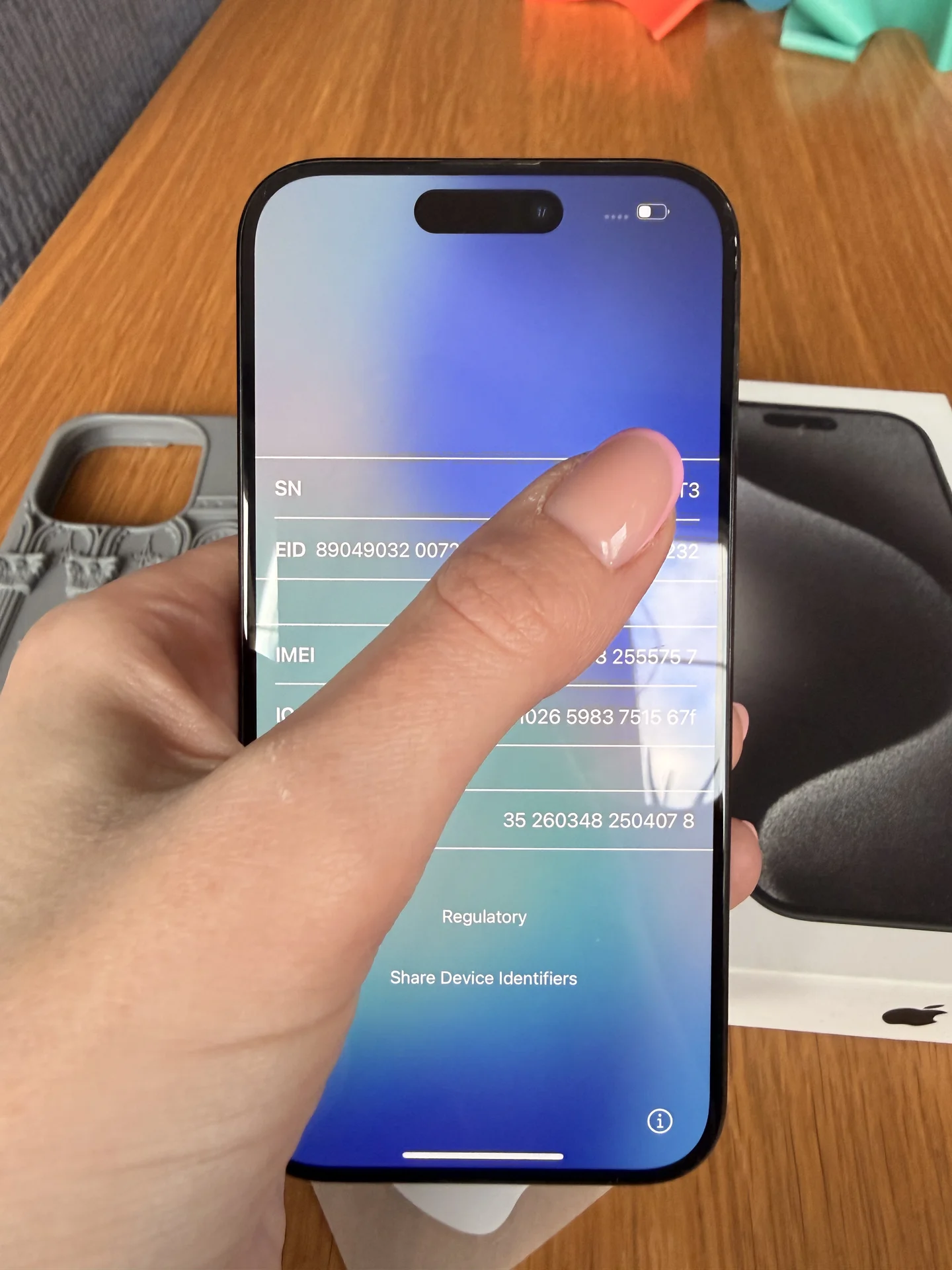 Продаю iPhone 15pro 256 sim+esim - изображение 1