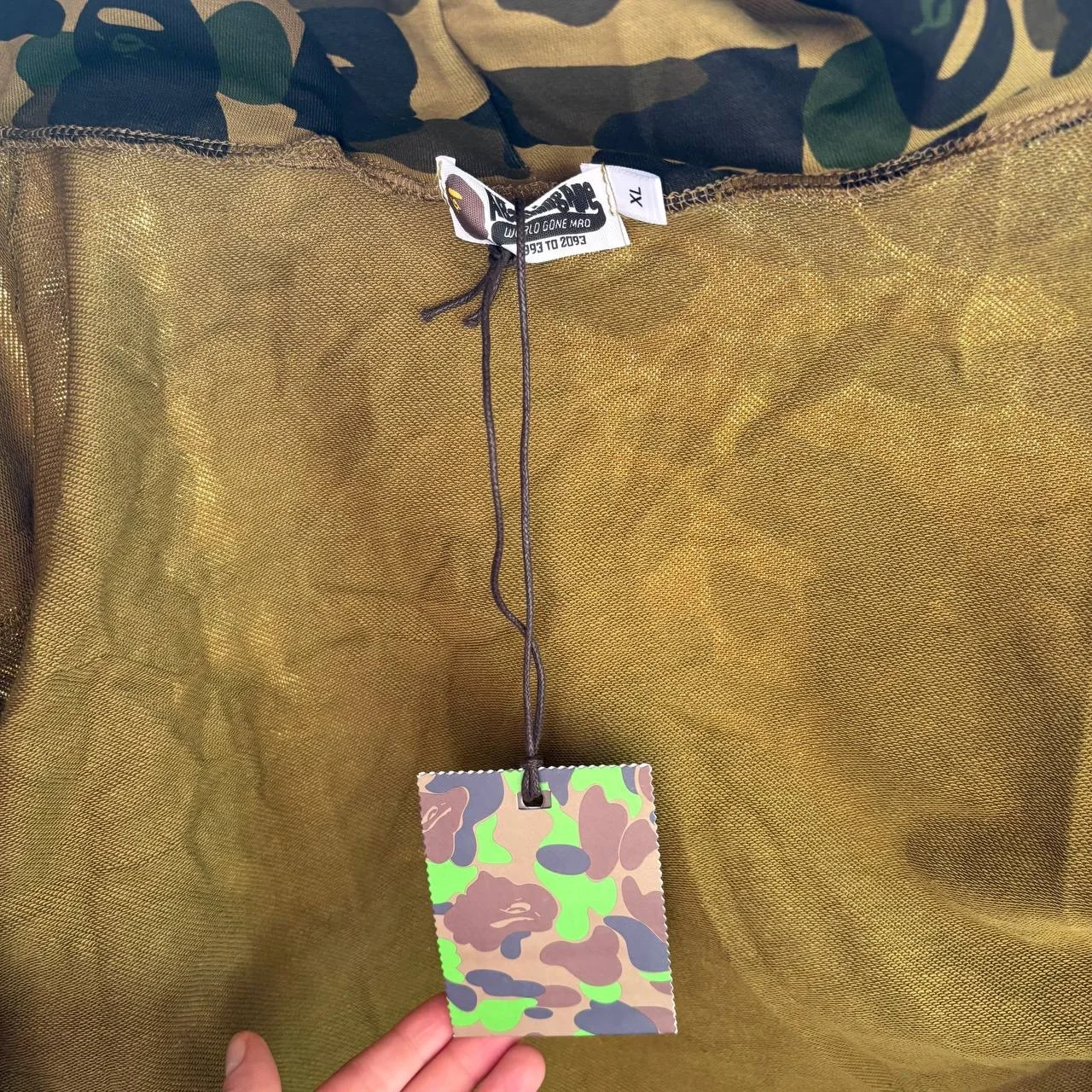Зипка Bape tiger camo - миниатюра 10