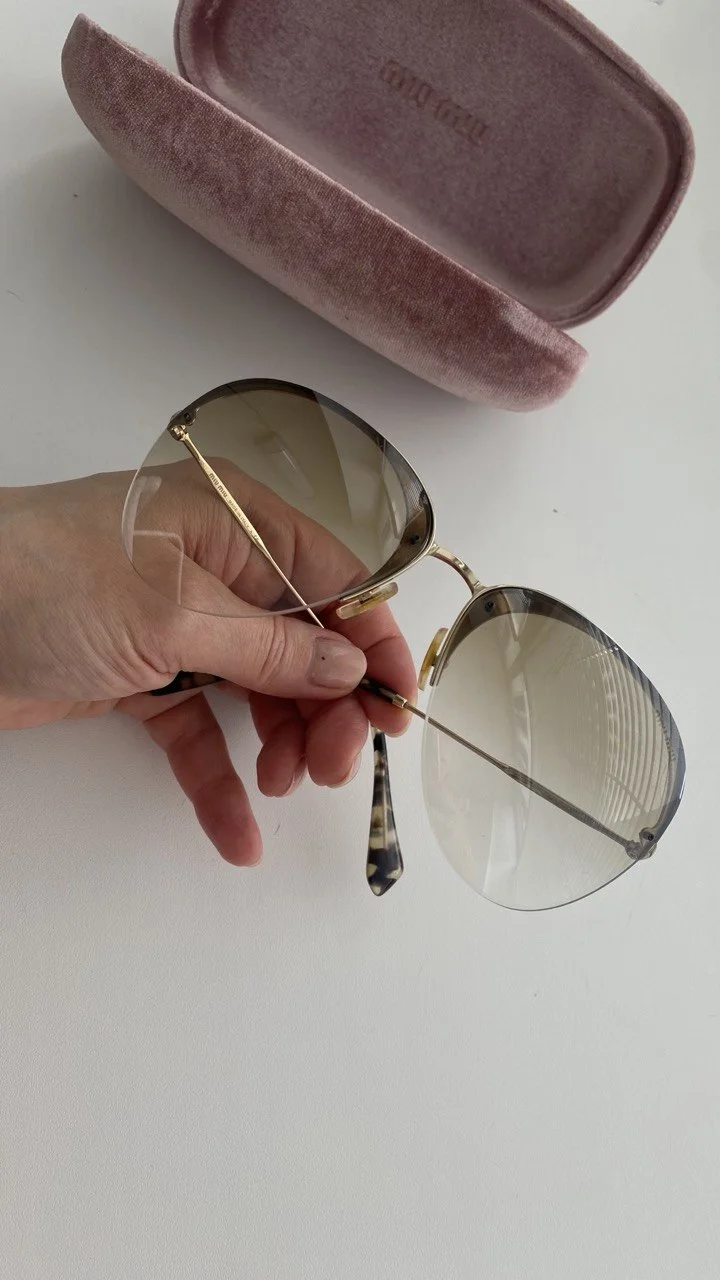 Авиаторы MIU MIU, оригинал, женские - миниатюра 2
