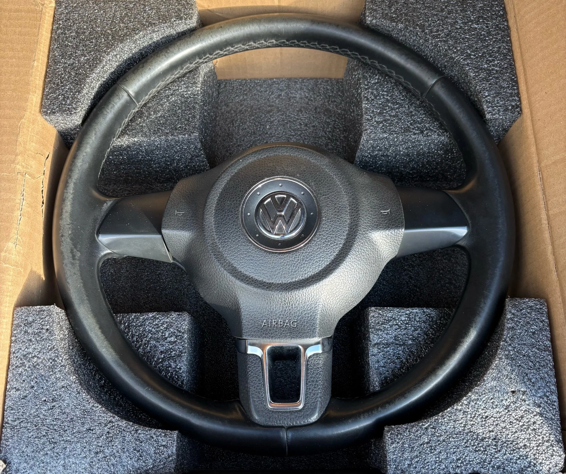 Руль Volkswagen Jetta 6 1.4 с AirBag - миниатюра 6