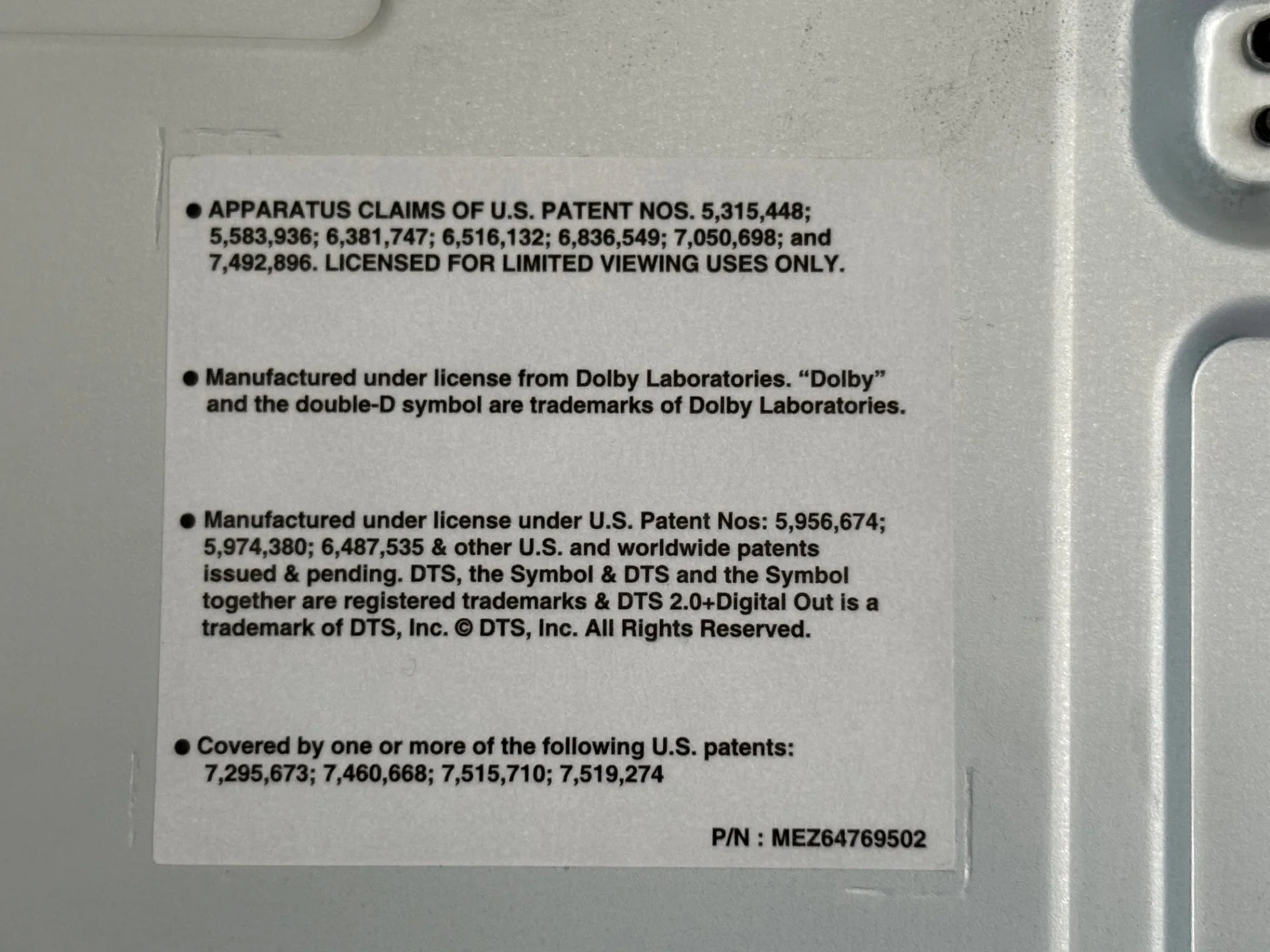 LG Blue Ray 3D BP325 - миниатюра 5