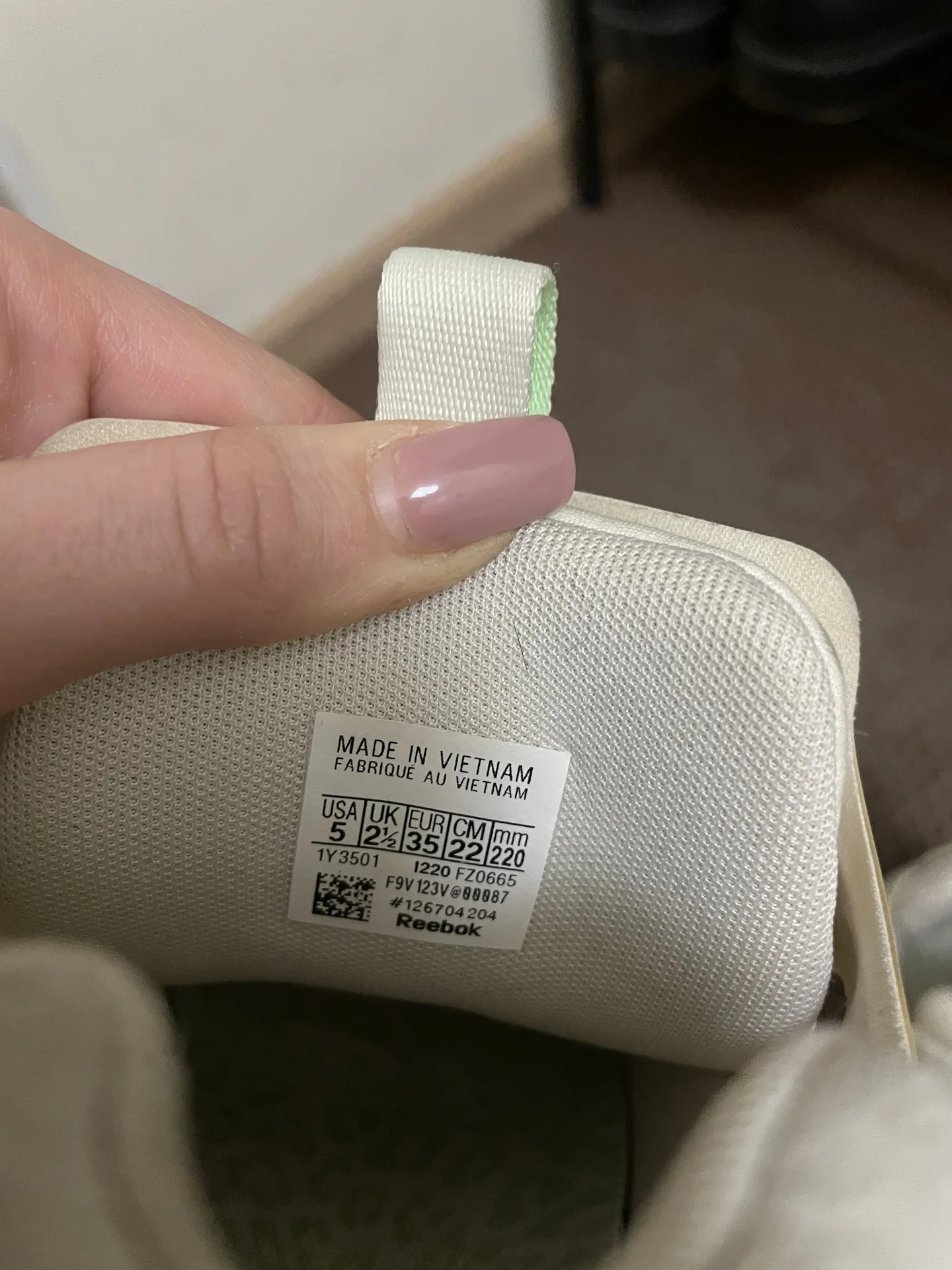Кроссовки reebok insta pump - миниатюра 4