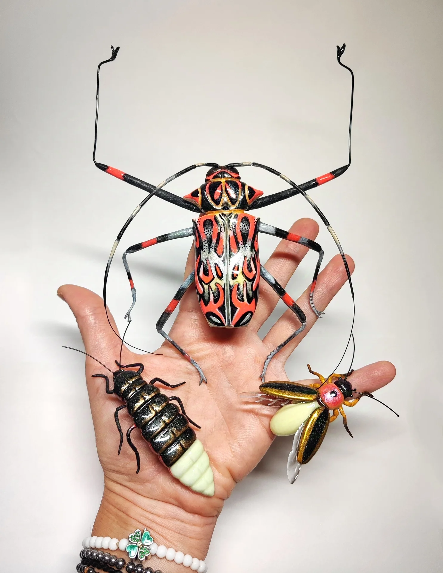 Жуки и другие насекомые. Фигурки - миниатюра 9