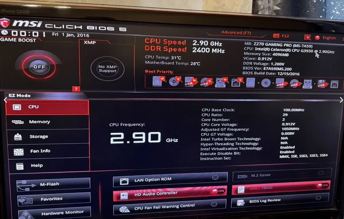 MSI Z270 Gaming PRO, Socket 1151 - миниатюра 2