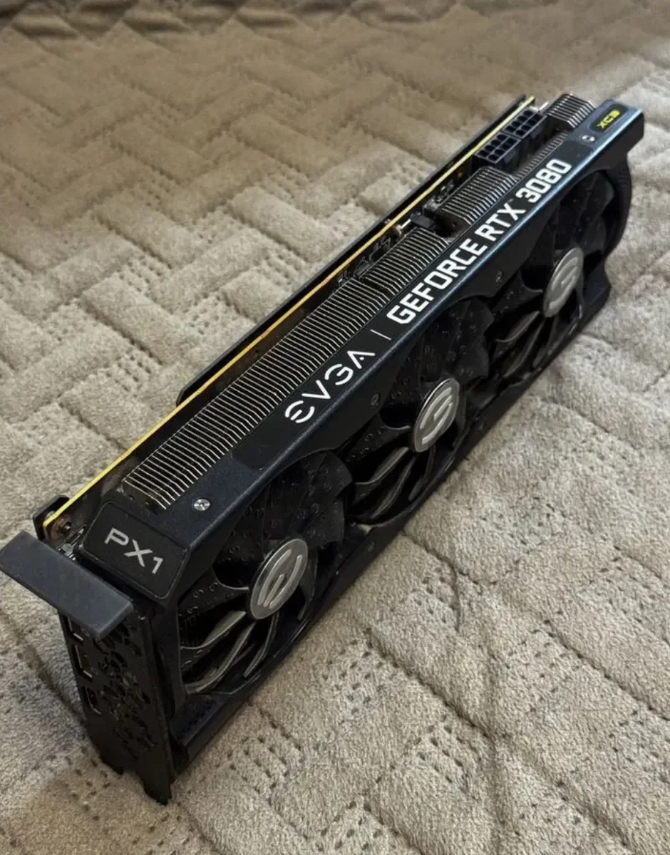 Rtx 3080 evga 10G на пломбе. коробка есть - миниатюра 5