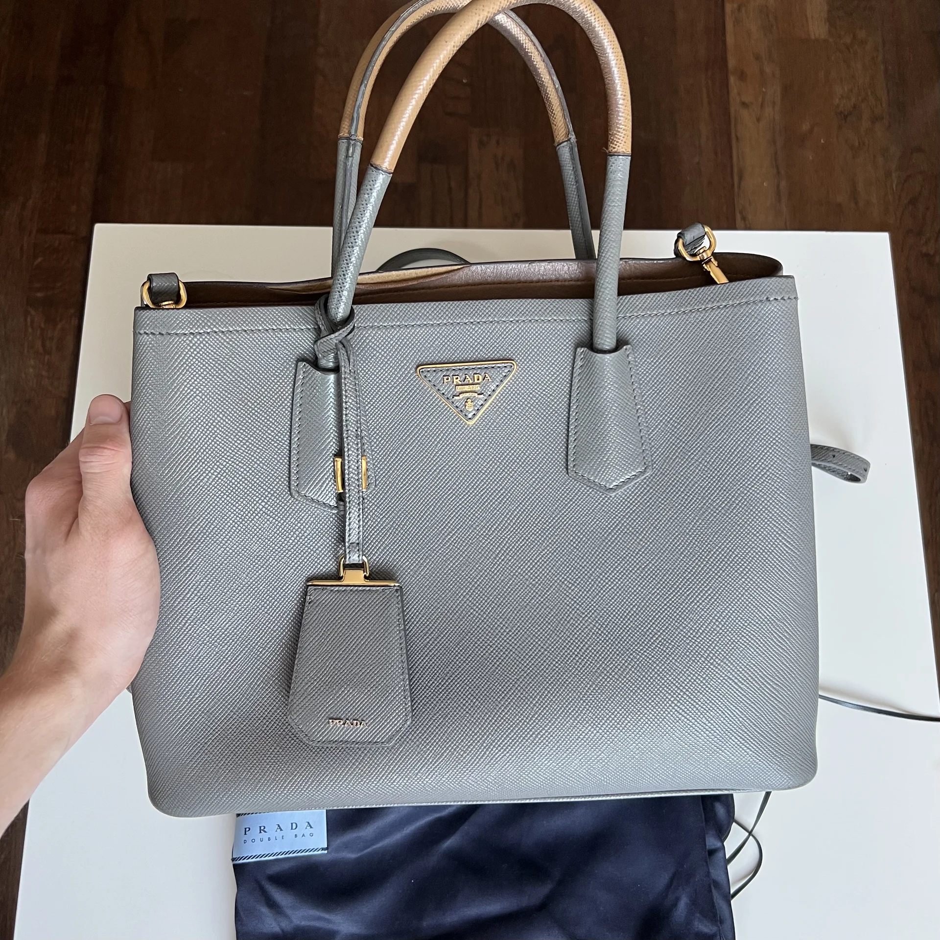 Сумка Prada Double Bag оригинал - изображение 1