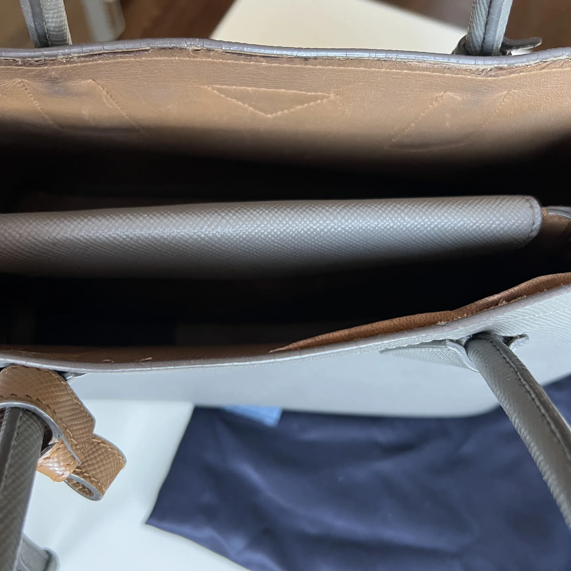 Сумка Prada Double Bag оригинал - миниатюра 4