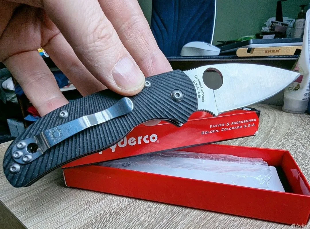 Складной нож Spyderco Native 5 (G10, Реплика) - миниатюра 2