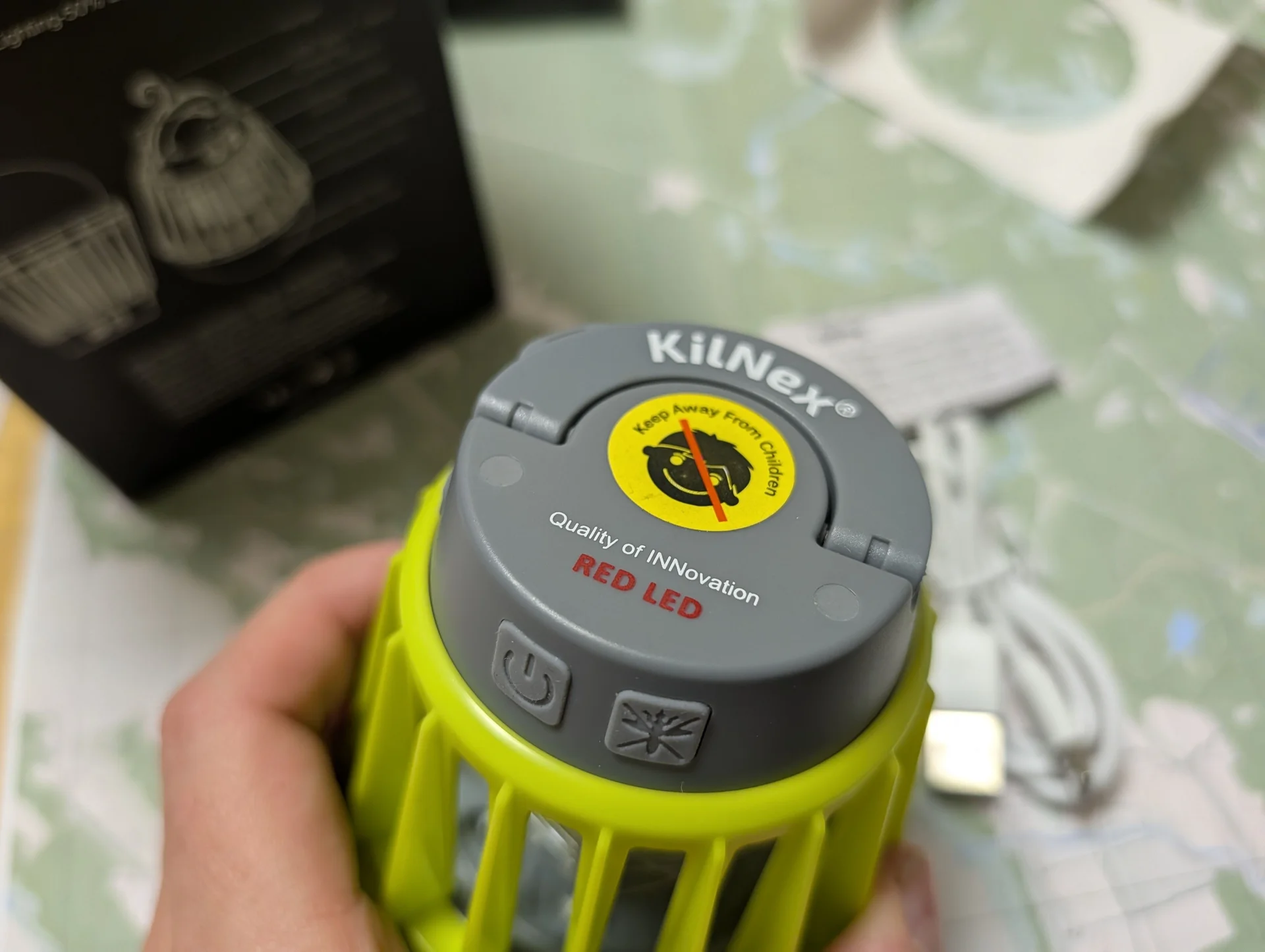 Кемпинговый фонарь KilNex с защитой от комаров - миниатюра 7