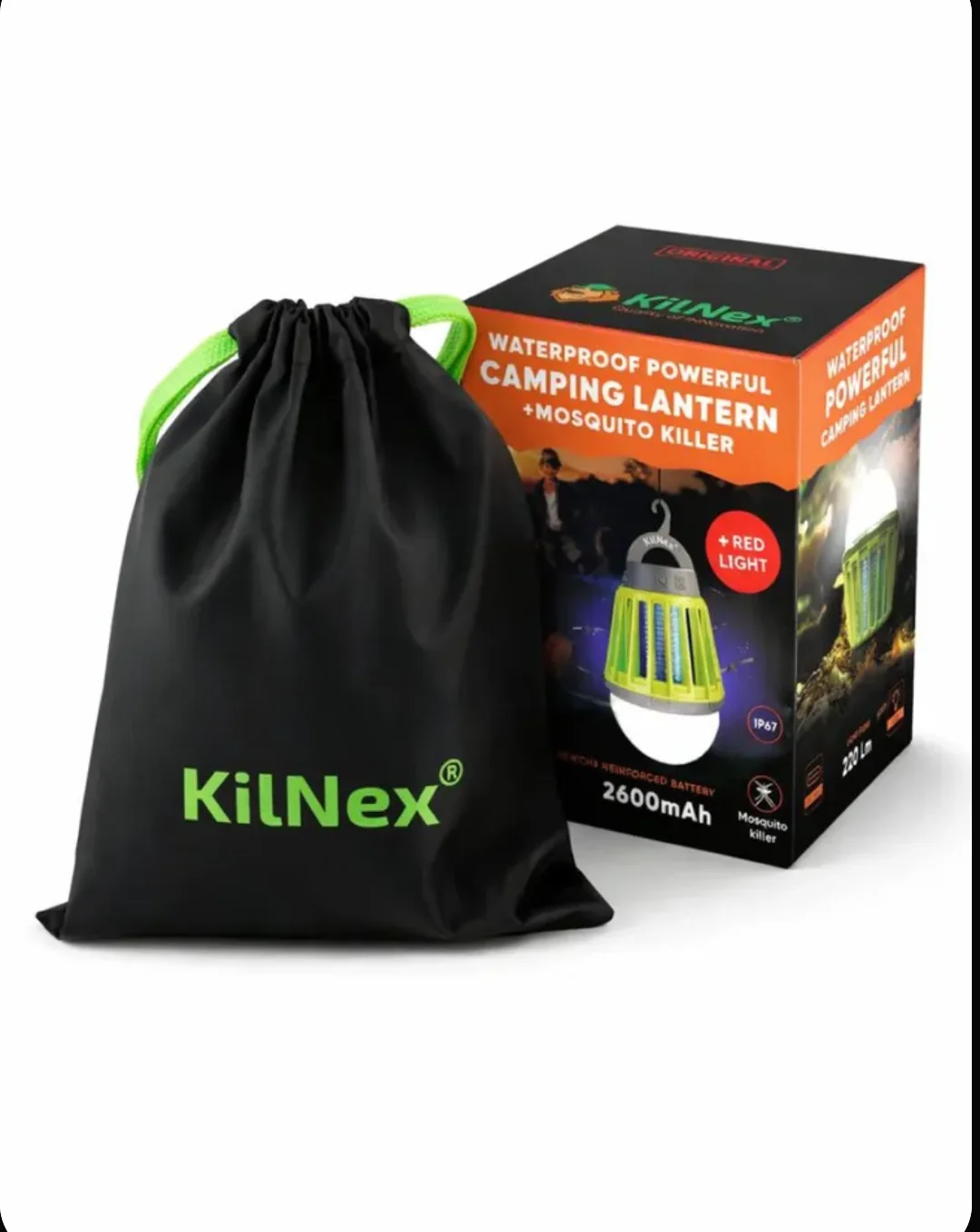 Кемпинговый фонарь KilNex с защитой от комаров - миниатюра 15
